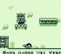 Wario Land sur Nintendo Game Boy